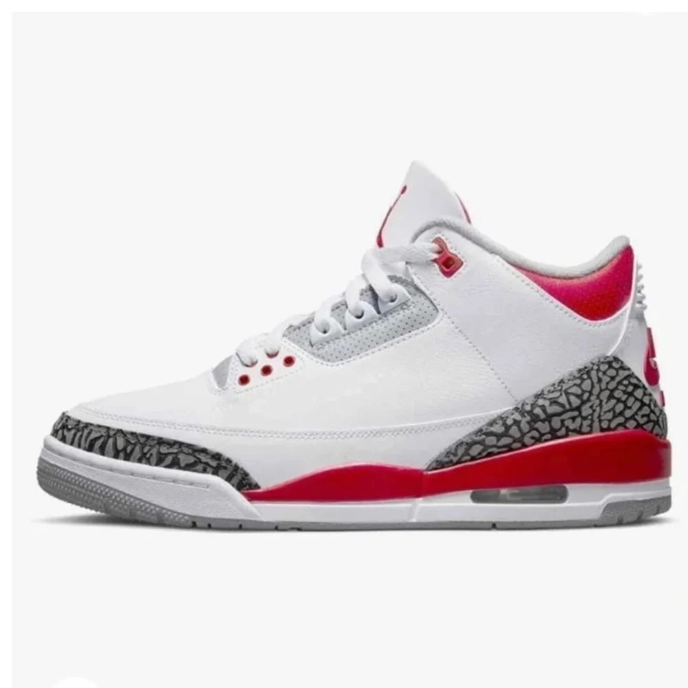 Nike Air Jordan 3 Retro ‘Fire Red’ 2022 GradeSchool Size 6.5Y